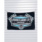 DIXXON FLANNEL CO. Garage Banner