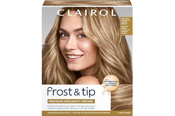 Clairol Frost & Tip Original Hair Highlighting Kit, Blonde Highlights, 1 Count