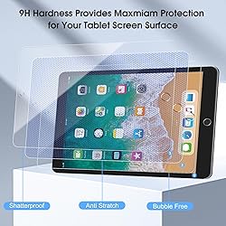 Qularlans 2 Pack Screen Protector for iPad 6th 5th