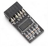 TPM 2.0 Encryption Security Module Compatible with Remote Card 11 Upgrade LPC TPM2.0 Module 12 pin for Motherboards