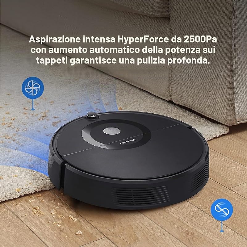 ROBOT ASPIRADOR ROBOROCK E5/ FRIEGASUELOS/ AUTONOMÍA 3.5H/ CONTROL POR WIFI