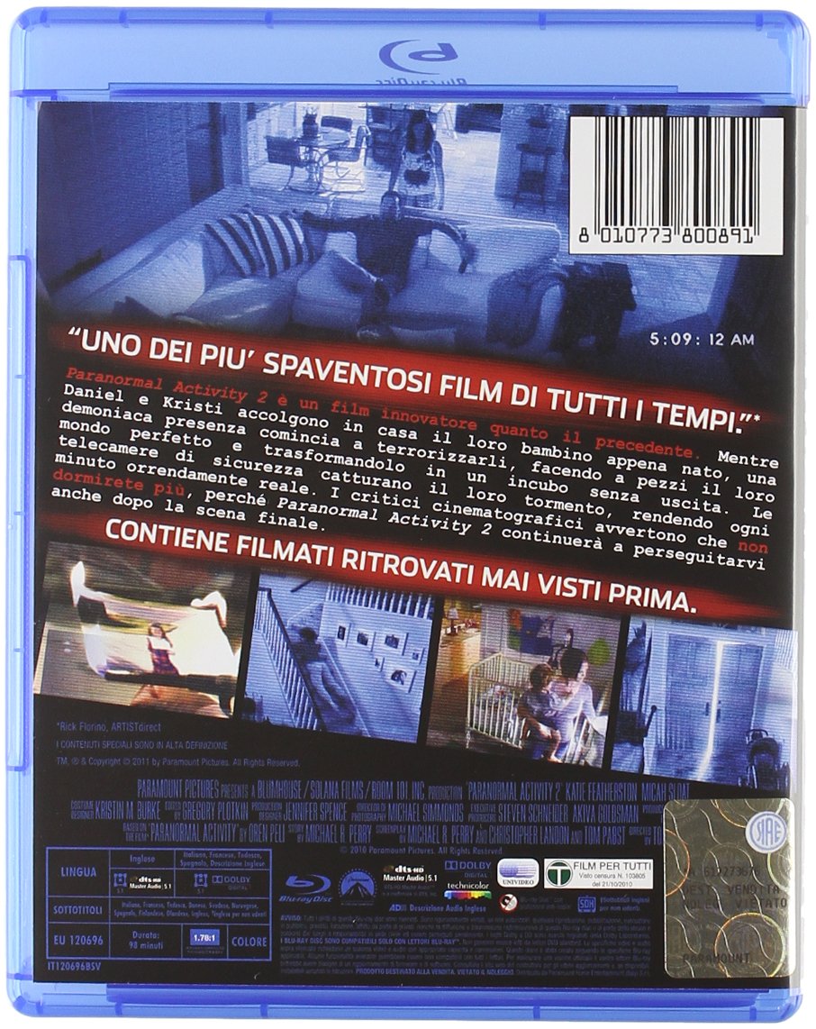 paranormal activity e reale