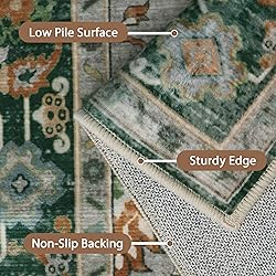 GENIMO 2x10 Runner Rugs for Hallway, Machine