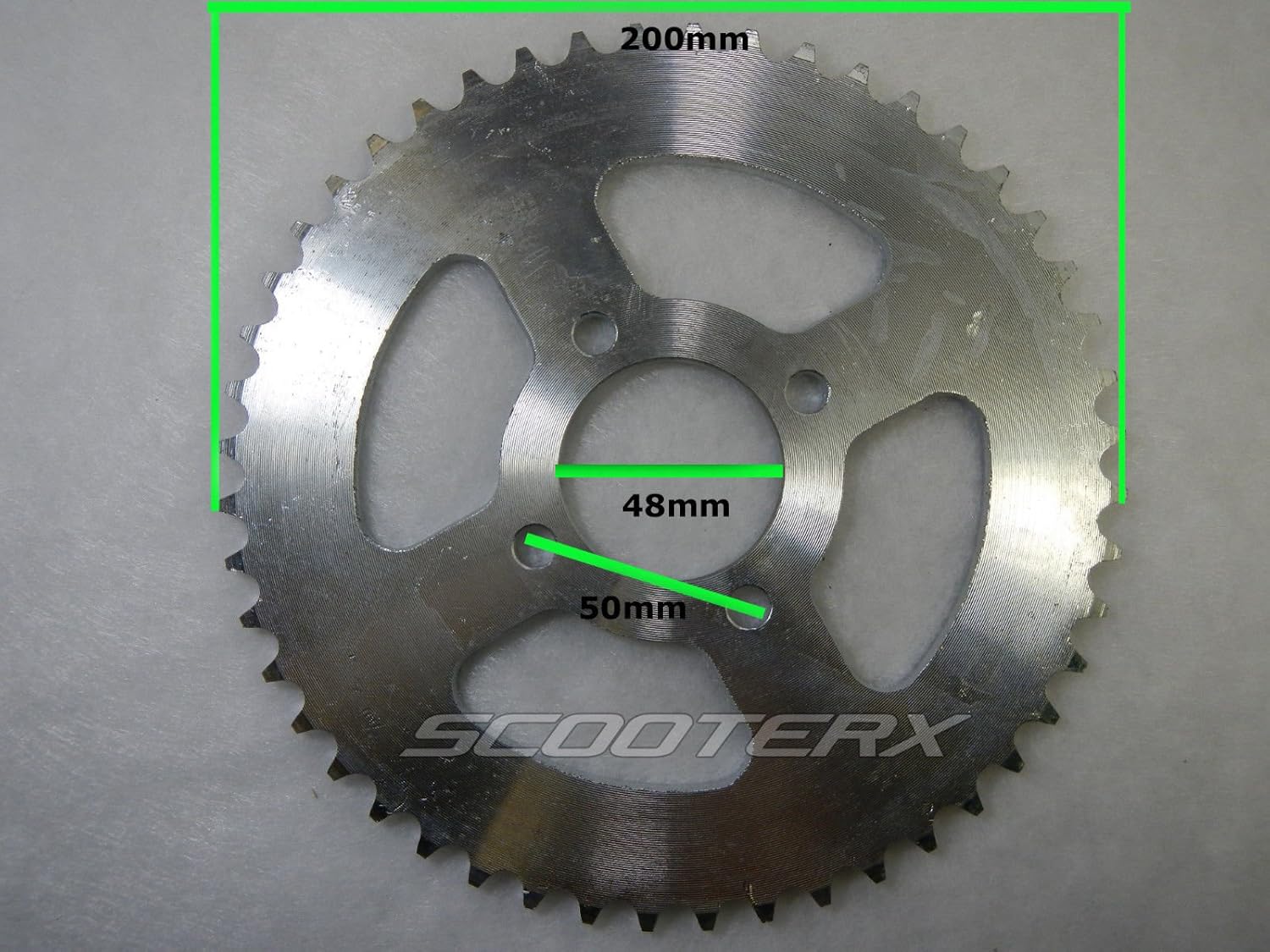 48 Tooth Sprocket 420 Pitch Size Commonly Used On Gas Scooters Mini Choppers Atv S Go Karts And More 4525