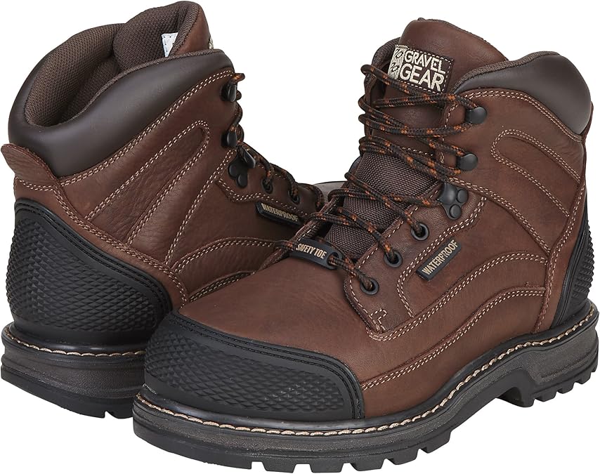 Gravel gear steel toe boots Clearance