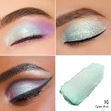 Oulac Glitter Eyeshadow Metallic Green Waterproof 12H 6g 06g 16 Cyber Mint view 5
