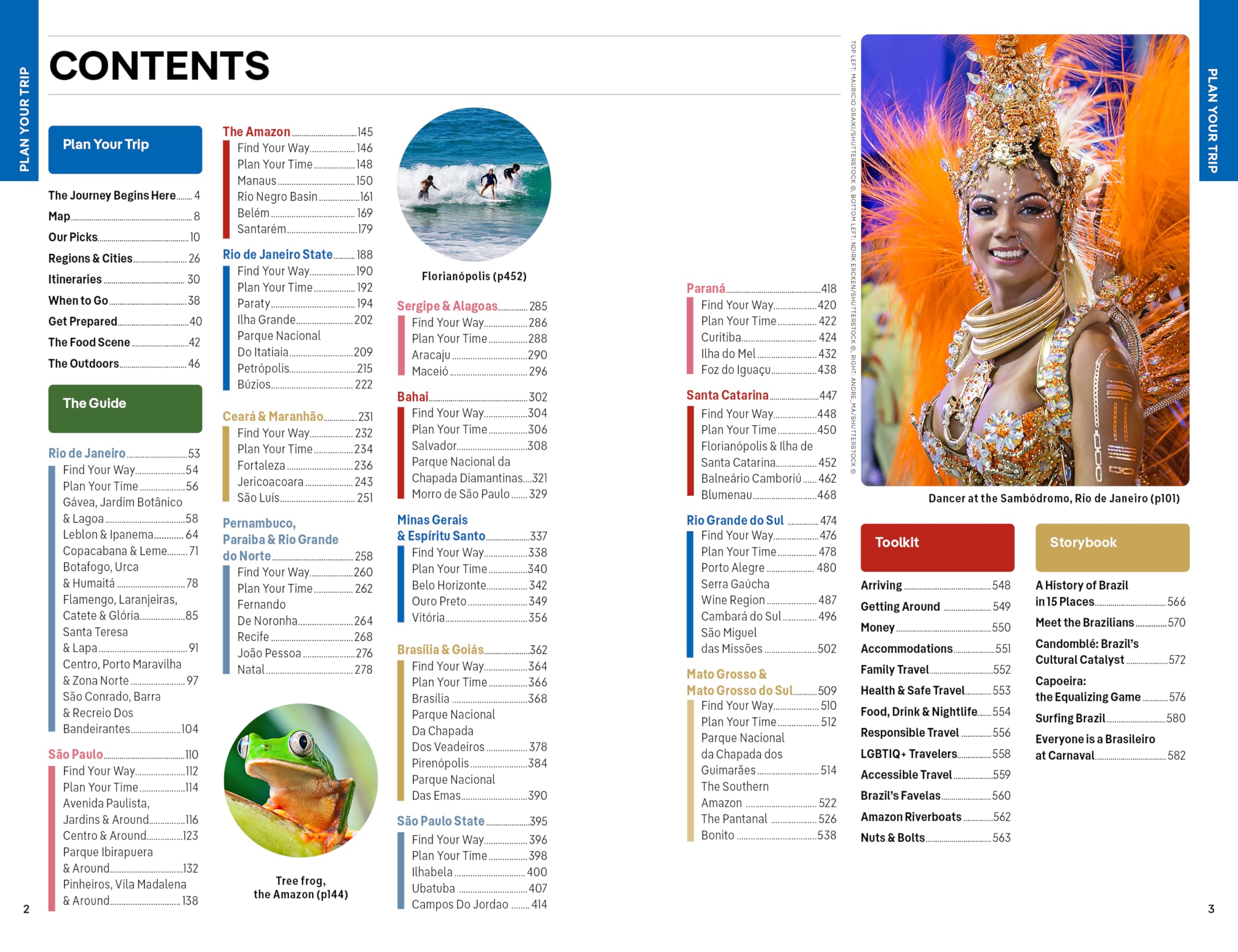 Lonely Planet Brazil (Travel Guide)