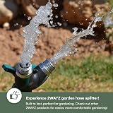 2WAYZ 2 Way Hose Splitter Heavy Duty All Metal Zinc Alloy Garden Faucet Y view 6