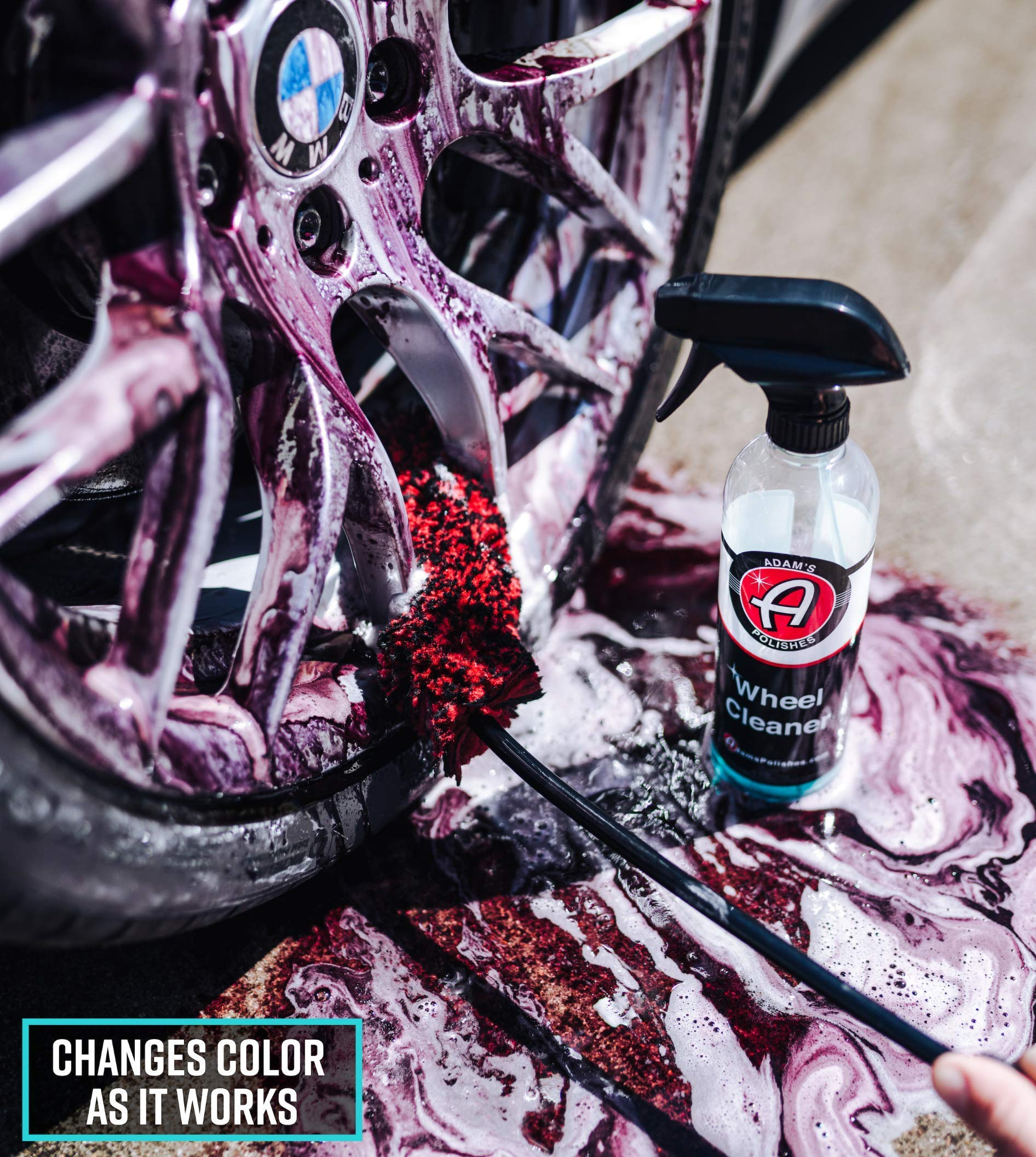 Adam's Wheel Cleaner (16oz) Wheel & Auto Detailing Cleaning Formula