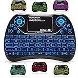 Amazon Com Fosa Battledock Pubg Fortnite Mobile Fps Game Mouse And - anewkodi updated 7 color rgb 2 4ghz wireless mini keyboard backlit with touchpad