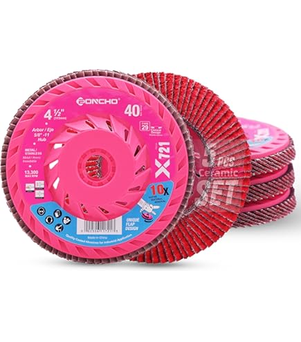 Amazon.com: Walter 06F454 4-1/2x5/8-11 Enduro-Flex Stainless Spin