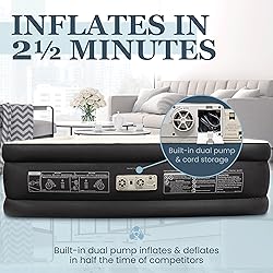 Englander Cal King Size Air Mattress w/Built in
