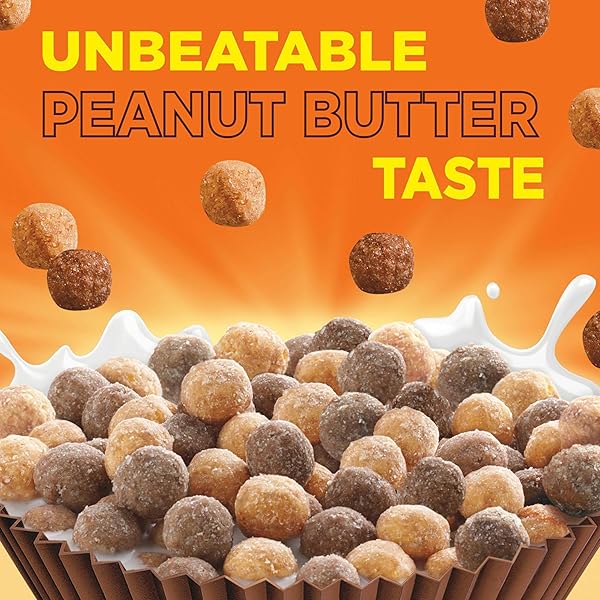REESE’S PUFFS BREAKFAST CEREAL, CHOCOLATEY PEANUT BUTTER CEREAL, LARGE SIZE, 16.7 OZ