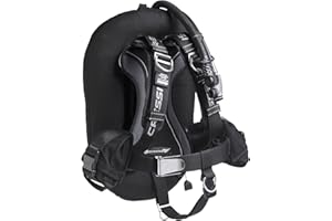 Cressi Wing-Style Scuba Diving BCD - One-Size Unisex - Patented Modular System - Aquawing Plus: Design in Italy, Quality Since 1946