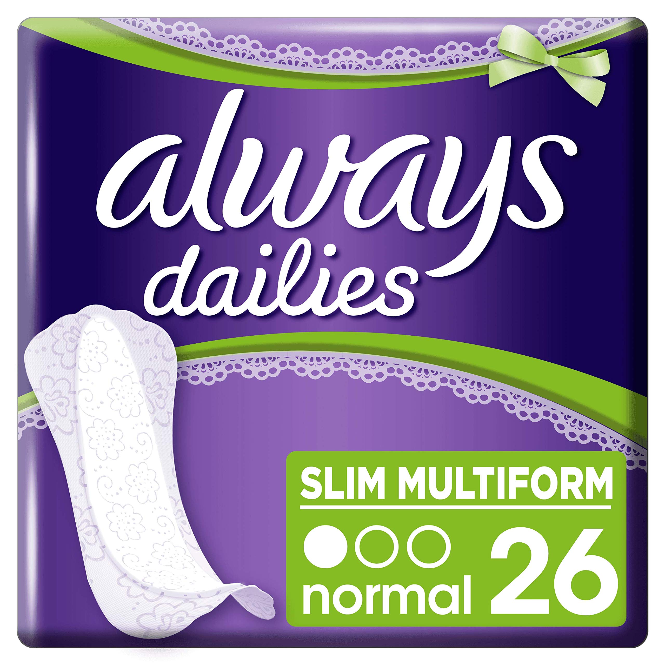 Always Dailies Slim Multiform Panty Liners Super Saving Box, Pack of 208