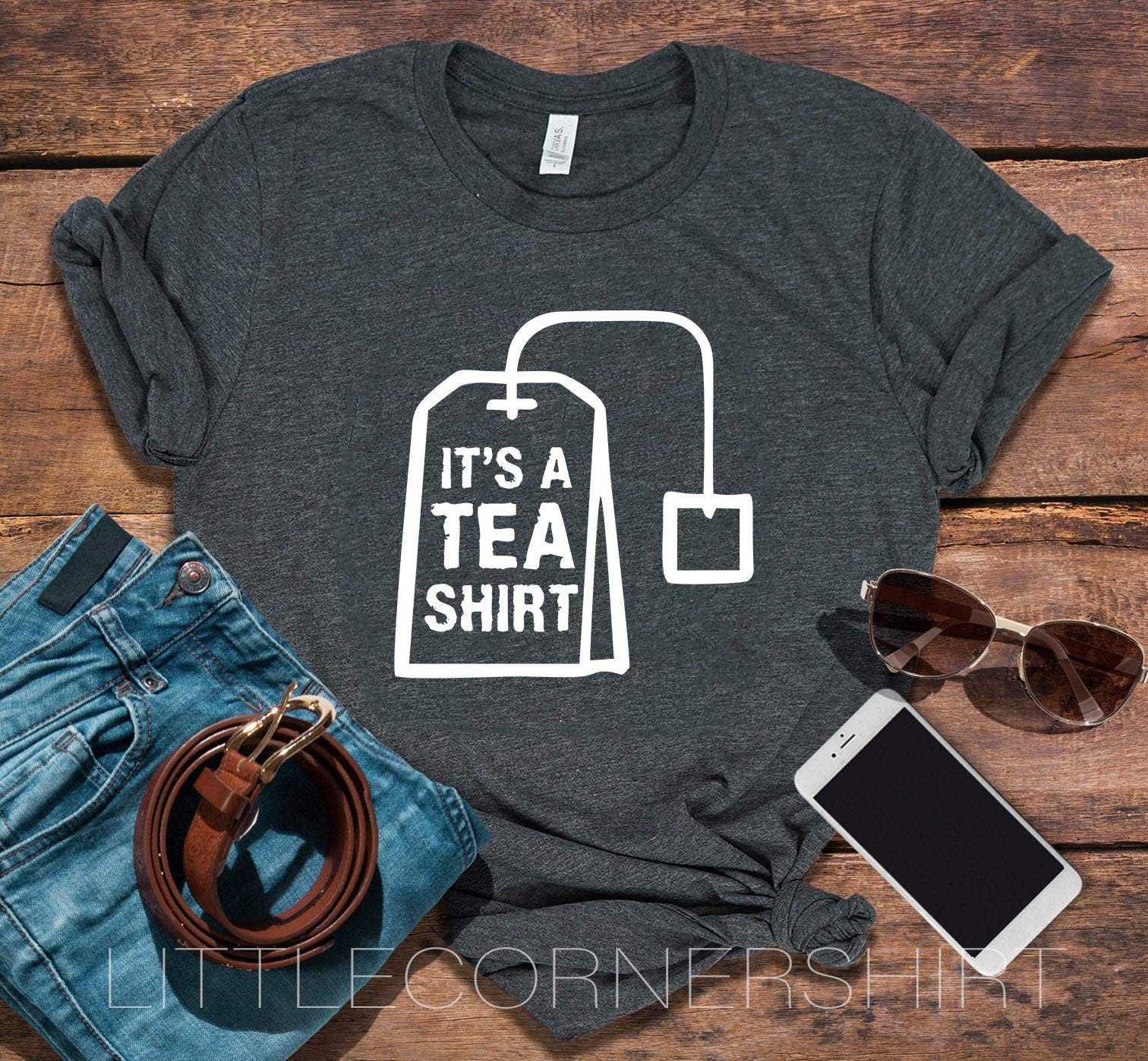 It's Tea Shirt, Tea Lover Shirt, Funny T-shirt, Graphic Shirt, Tumblr Tees, Mom Shirt, Mam
