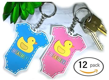 Amazon Com 12 Pc Baby Girl Keychain Baby Shower Favors Baby Boy Amazon Com 12 Pc Baby Girl Keychain Baby Shower Favors Baby Boy