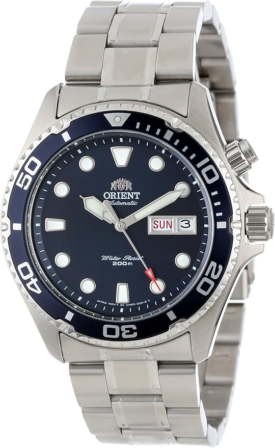 Orient Mens EM65009D Automatic Diver Watch Amazon.ca Watches