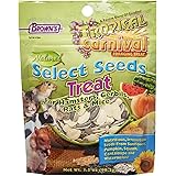 F.M. Brown's Tropical Carnival Natural Select Seeds Treat - Fiber, Antioxidants, and Essential Minerals for Hamsters, Gerbils