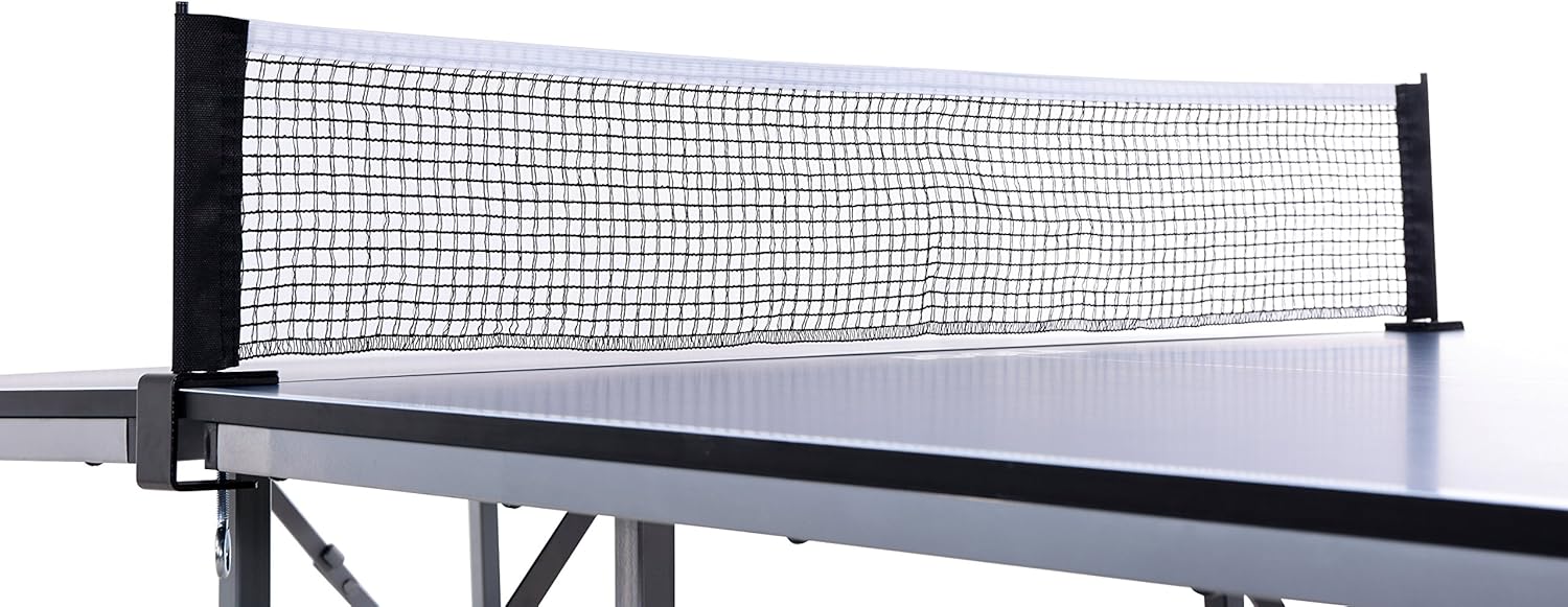 JOOLA Midsize Compact Table Tennis Table Great for Small Spaces and Apartments – Multi-Use Free Standing Table - Compact Storage Fits in Most Closets - Net Set Included - No Assembly Required! : Ping Pong Table : Sports & Outdoors