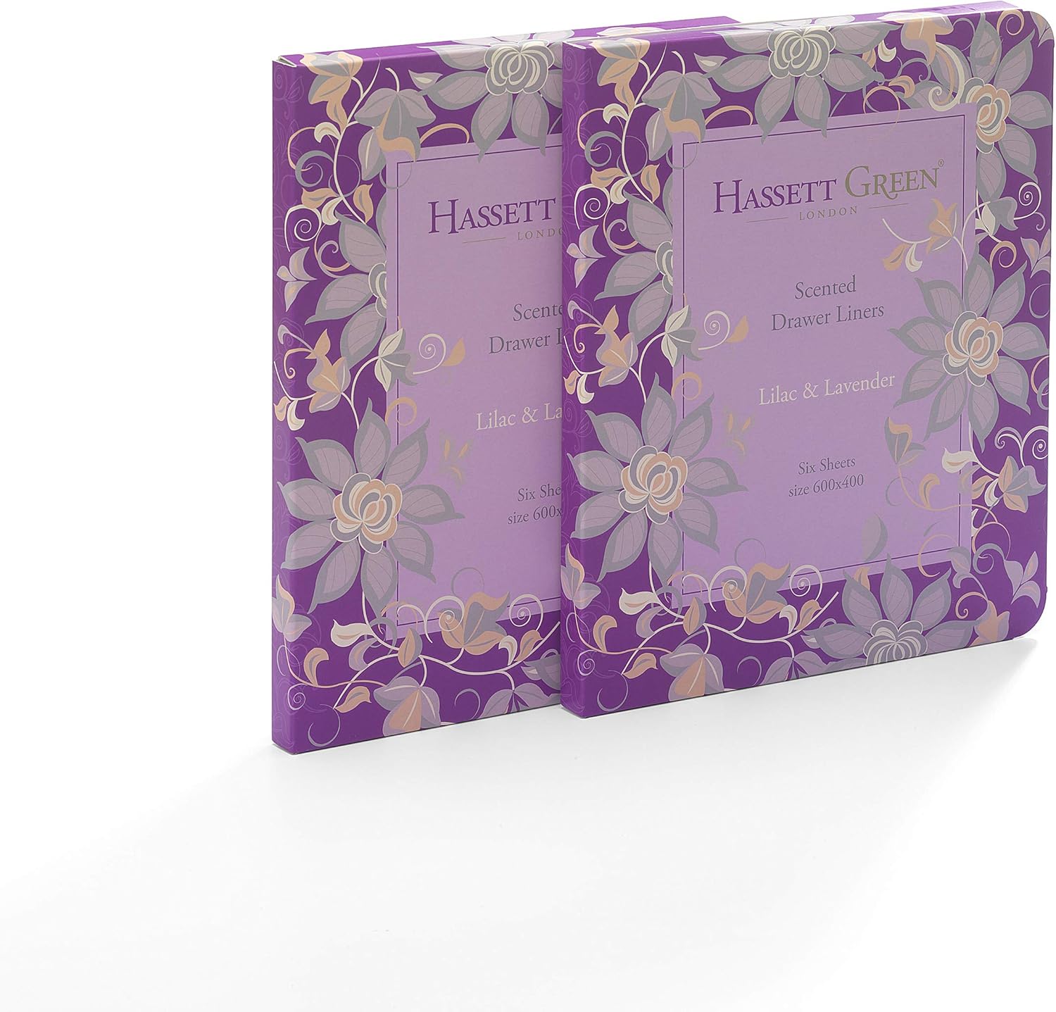 Hassett Green London Scented Drawer Liners Lilac Lavender