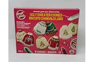 Decorate Your Own Ugly Sweater 8 Cookies Compatible with Create-A-Treat, 406 g
