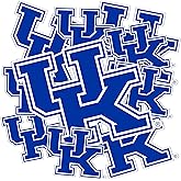 Desert Cactus University of Kentucky Sticker Wildcats UK Vinyl Decals Laptop Water Bottle Car Scrapbook Sheet T3 (Type 3-1)