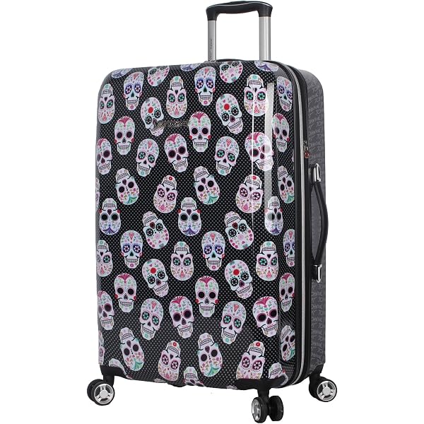Amazon.com: Betsey Johnson 26 Inch Checked Luggage Collection