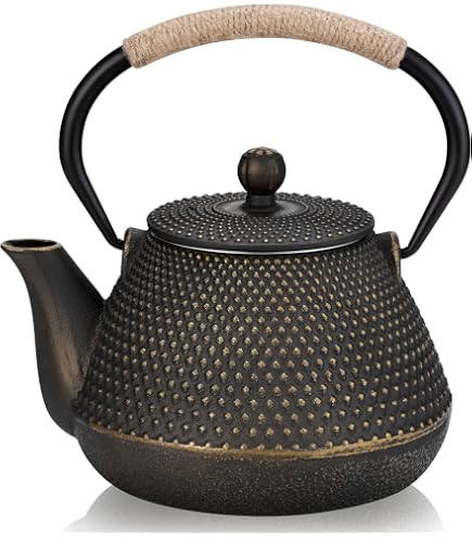Amazon.com | Sotya Cast Iron Teapot, 40oz/1200ml Japanese Tetsubin