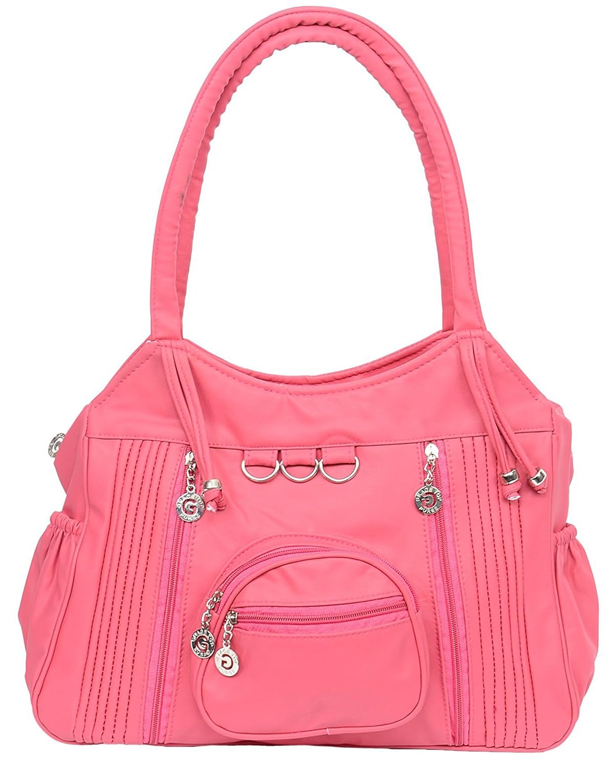 tiptop pu women's handbag (pink, ckrk111)