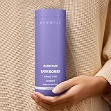 New Miuz Lavender Vanilla Magnesium Bath Bomb Sensitive Skin Shea Butter view 6