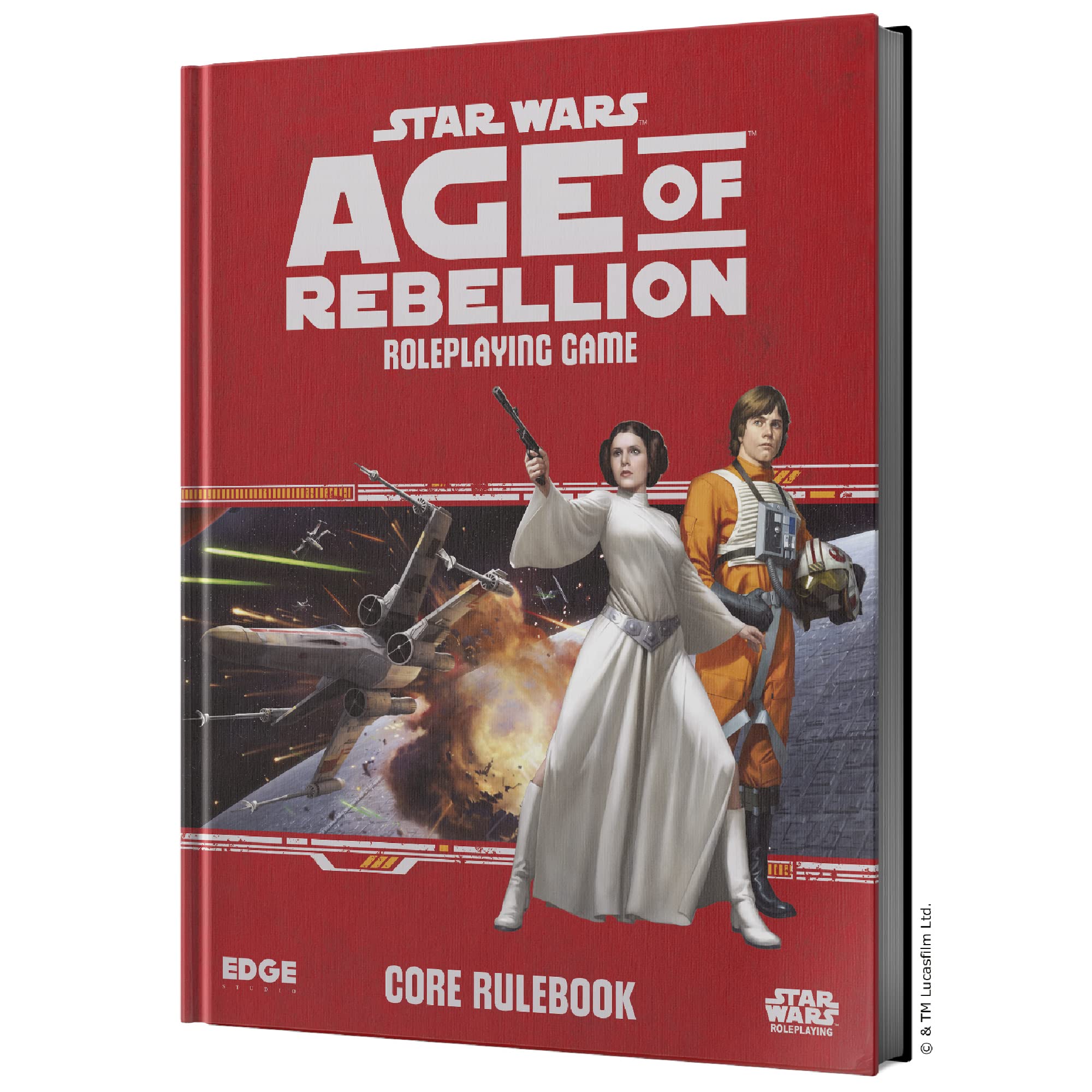 Edge, Star Wars Age of Rebellion RPG: Core Rulebook, RPG, Ages 12 plus, 2-4 Players
