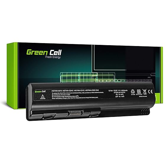 Green Cell Standard Serie HSTNN-LB72/HSTNN-IB72 Laptop Akku für HP Compaq Presario CQ50 CQ60 CQ61 CQ70 CQ71 (6 Zellen 4400mAh