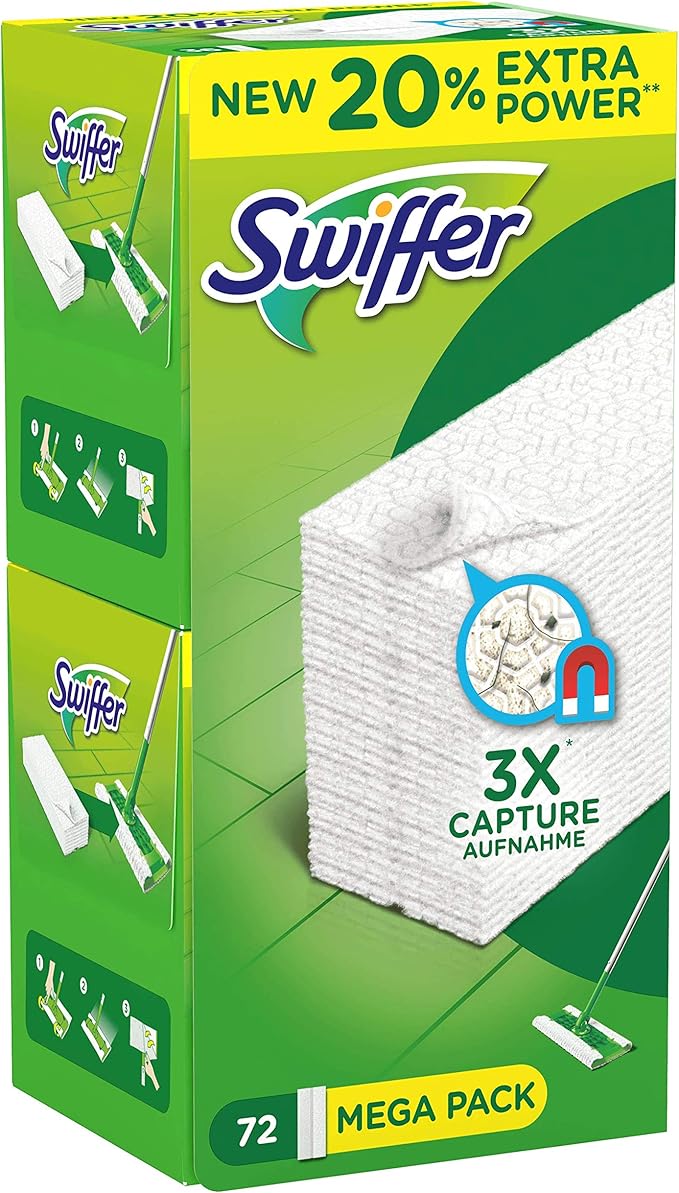 Swiffer Dust Cloths Pack of 72 Amazon.co.uk Health & Personal Care