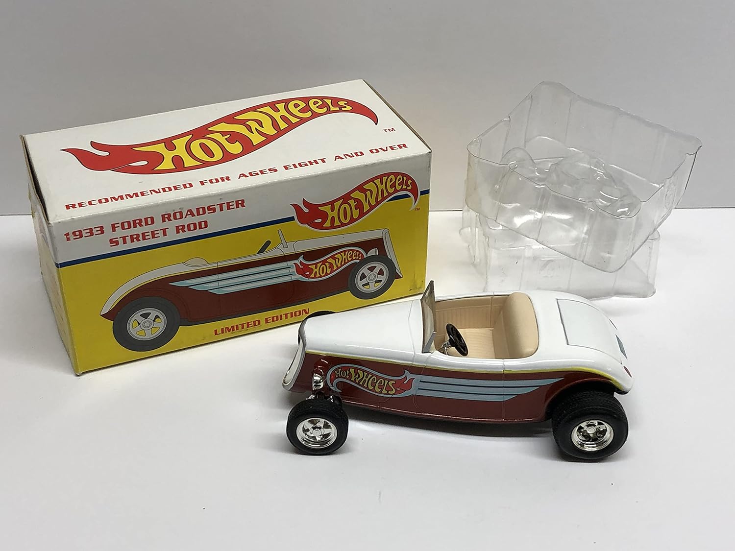 1933 Ford Roadster Street Rod Diecast Car Bank 1/25 scale Eastwood