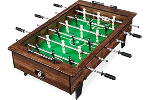 Best Choice Products 40in Tabletop Foosball Table, Compact Mini Arcade Table Hand Soccer for Kids and Adults, Home, Game Room w/ 2 Balls
