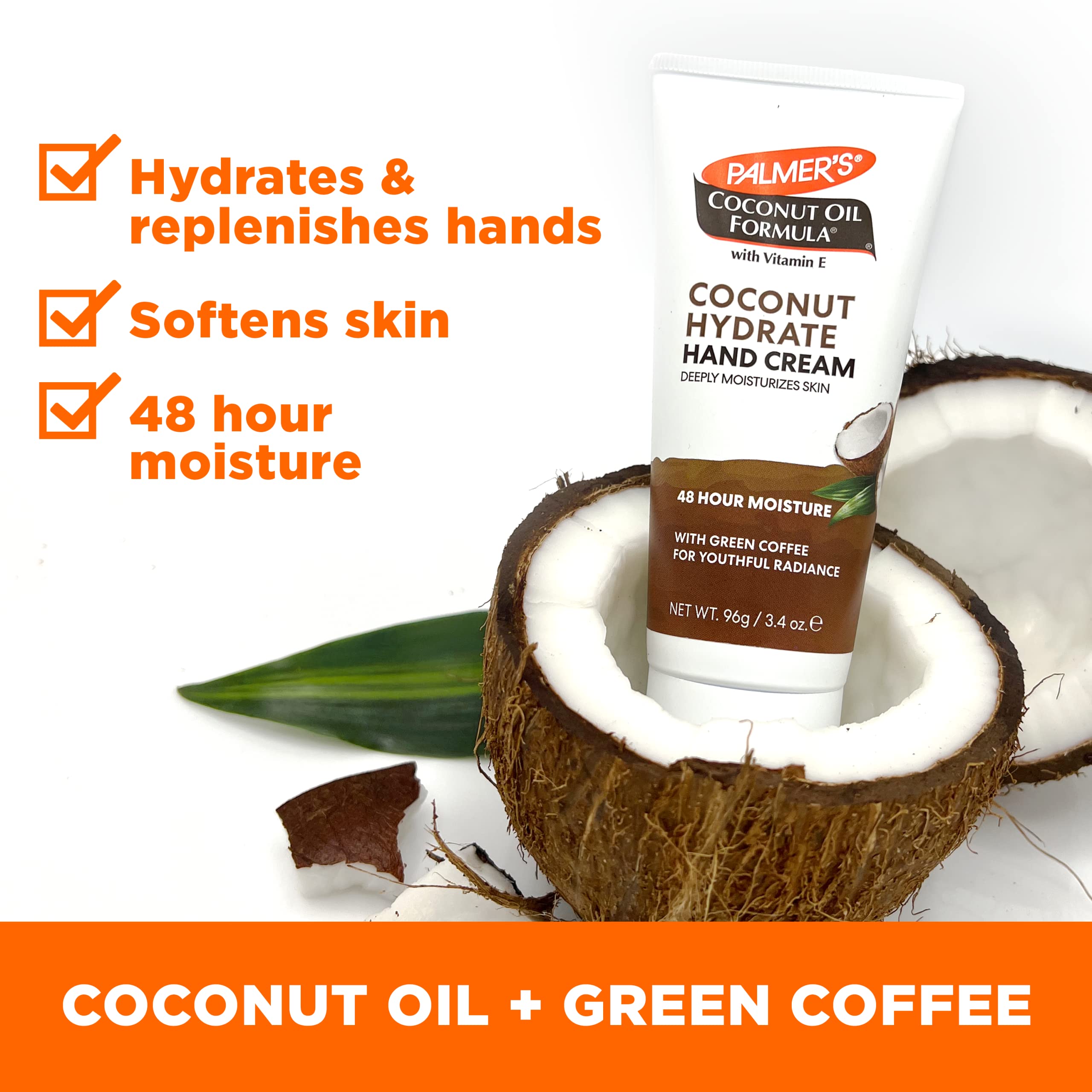 Palmer's Coconut Oil Formula Moisturizing Hand Cream, 3.4 Ounce