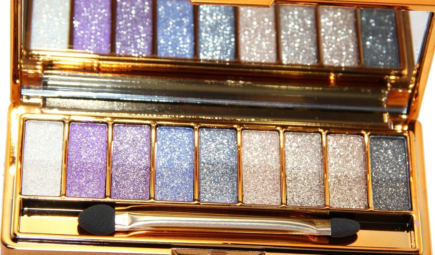 HAPPY CXL Make Up Glitter Eyeshadow Palette 9 Colors Cosmetics Eye Shadow Pallete (# 2)