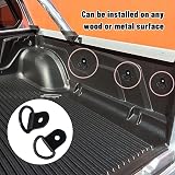 MEKEET 10Pcs D Rings Heavy Duty Black Lashing Ring Cargo Tie Down Stainless view 6