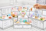 MGA's Miniverse Make It Mini Cafe Series 4 Mini Collectibles DIY Resin view 6