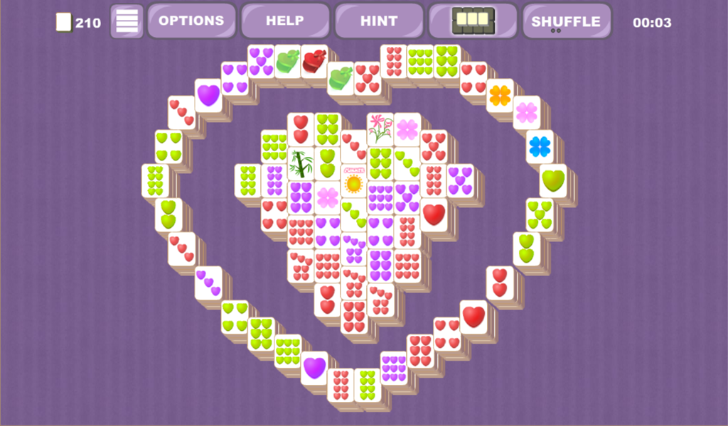 Valentine Mahjong Tiles (Kindle Tablet Edition) - Thumbnail 2