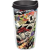 Tervis Nickelodeon Teenage Mutant Ninja Turtles Made in USA Double Walled Insulated Tumbler Travel Cup Keeps Drinks Cold & Hot, 16oz, Classic