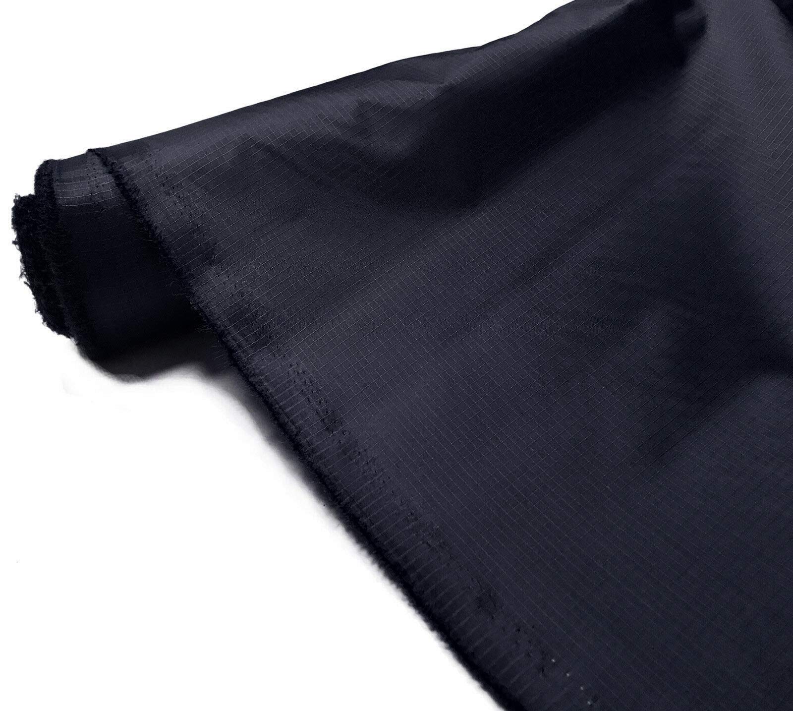 A-Express Navy Blue Ripstop Fabric Waterproof 3.8oz Kite Material Outdoor Cover 1x Metre — image 1