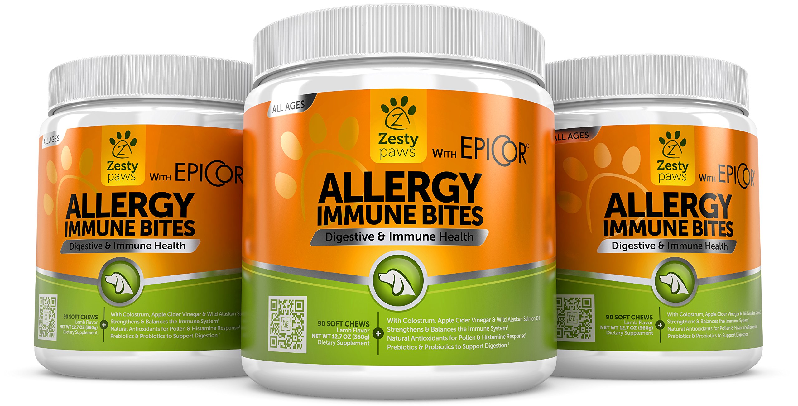 Allergy Immune Soft Chews for Dogs With EpiCor for Seasonal Allergies