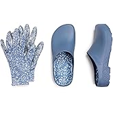 MUK LUKS Women’s Garden Clogs and Gloves Sets