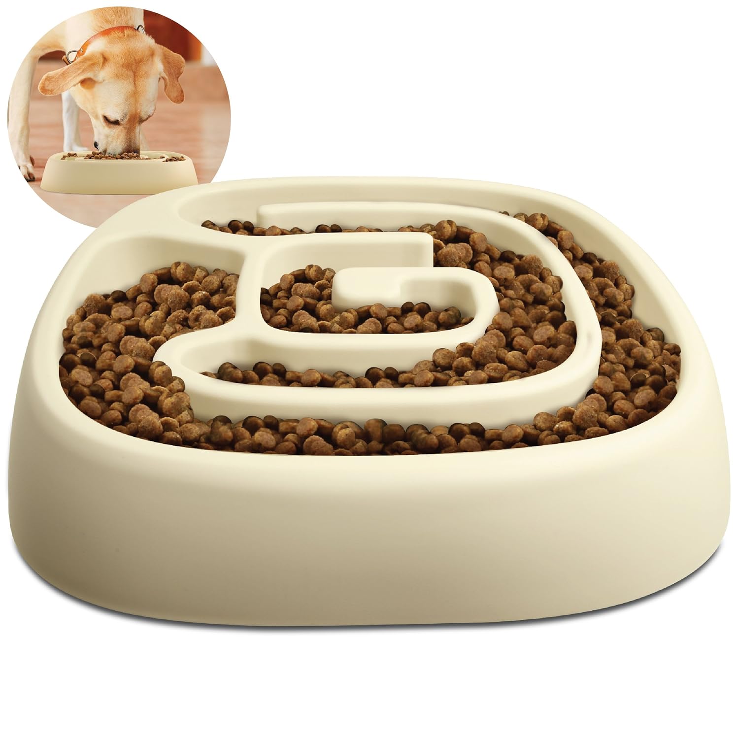 Animal Planet Slow Feed Maze Feeder Pet Bowl For Dogs And Cats