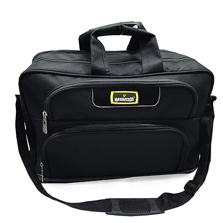 SNDIA Laptop Shoulder Bag and Tablet Case, Black, 16 Inch