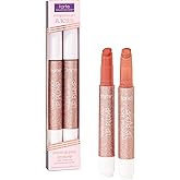 tarte maracuja juicy lip plump bestsellers duo – Hydrating Volumizing Shimmer Lip Plumper Balm, Plumps & Moisturizes, Vegan & Cruelty-Free, full size, dahlia & rosy copper shimmer glass