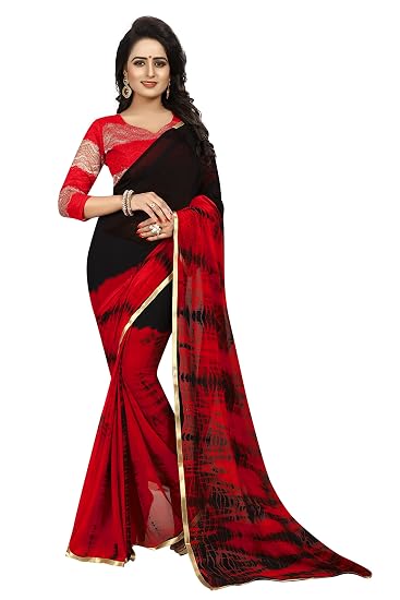 Winza Designer Chiffon with Blouse Piece Saree
