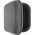Geekria Shield Case for Large-Sized Over-Ear Headphones, Replacement Hard Shell Travel Carrying Bag with Cable Storage, Compatible with HiFiMAN Edition XS, Sundara-C Headsets (Microfiber Grey)
